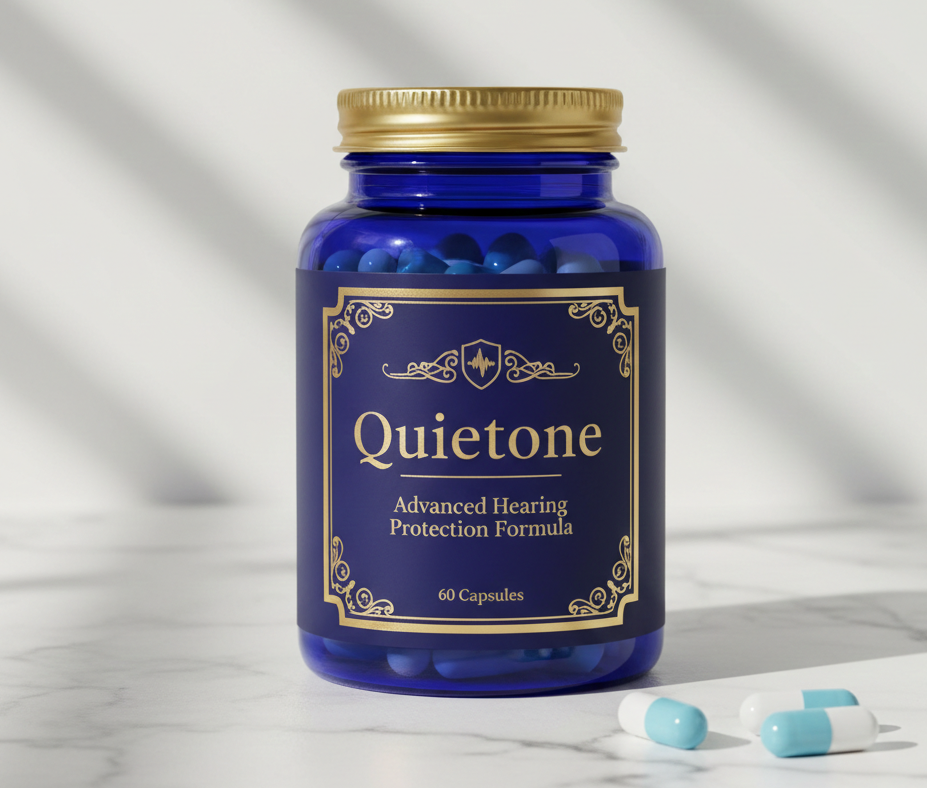 Quietone - Suplemento alimentar natural para o sistema auditivo